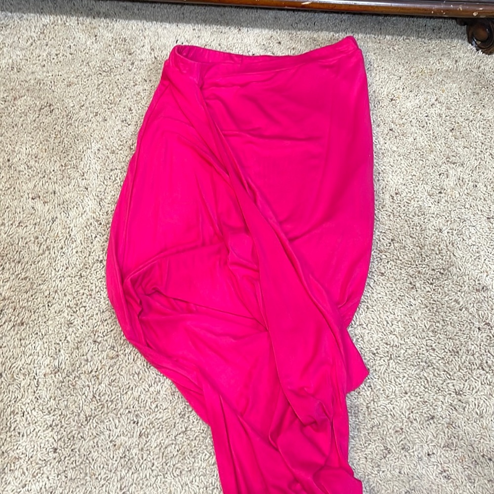 Pink skirt